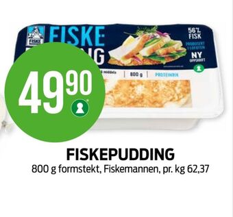 Kiwi Fiskemannen fiskepudding tilbud