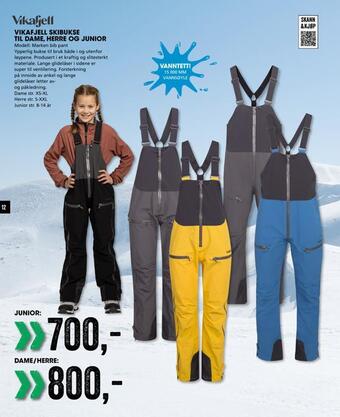Sport Outlet Vikafjell skibukse til dame, herre og junior tilbud