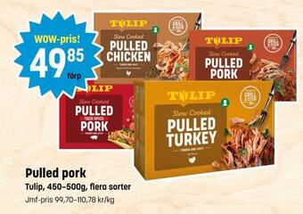 Eurocash Pulled pork tilbud