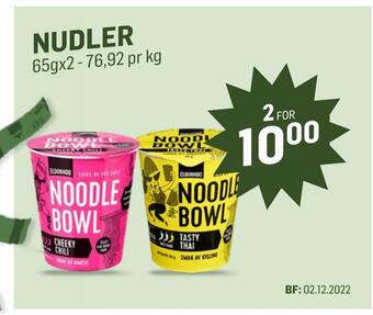 Holdbart Nudler tilbud