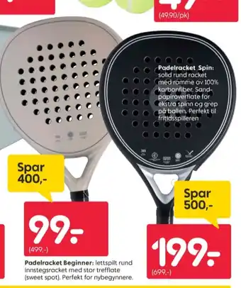 Rusta Babolat padelracket tilbud