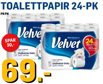 Price Lagerbutikk Toalettpapir 24-Pk tilbud