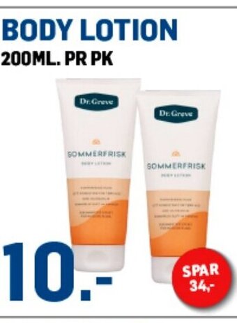 Price Lagerbutikk Body Lotion tilbud