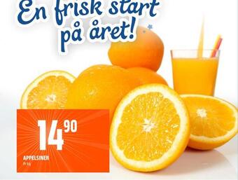 Coop Obs Appelsiner tilbud