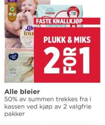 Meny Alle Bleier tilbud