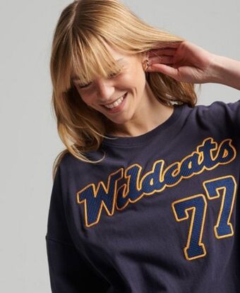 Superdry Vintage collegiate t-skjorte tilbud