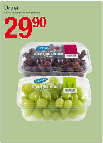 Spar Druer tilbud