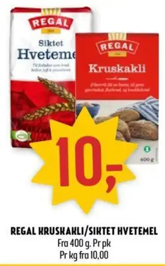 Coop Prix Regal Kruskakli/ Siktet Hvetemel tilbud