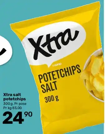 Matkroken Xtra Salt Potetchips tilbud
