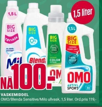 Europris Vaskemiddel tilbud