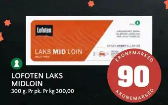 Coop Mega Lofoten laks midloin tilbud