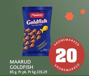 Coop Mega Maarud goldfish tilbud