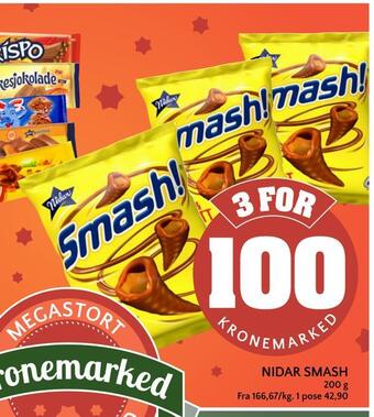 Coop Mega Nidar smash tilbud