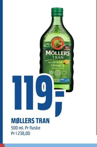 Coop Obs Møllers tran tilbud