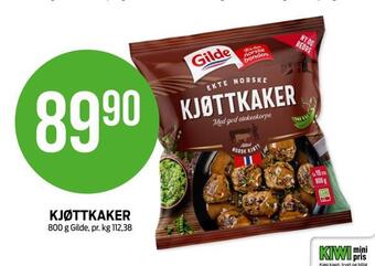 Kiwi Kjøttkaker tilbud