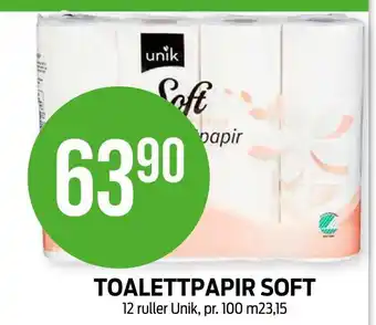 Kiwi Toalettpapir soft tilbud