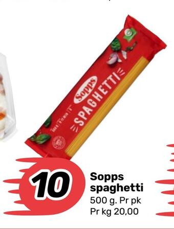 Coop Marked Sopps spaghetti tilbud