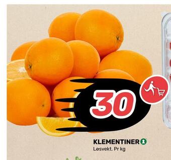 Coop Marked Klementiner tilbud