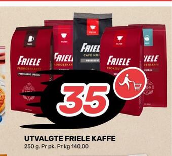 Coop Marked Utvalgte friele kaffe tilbud