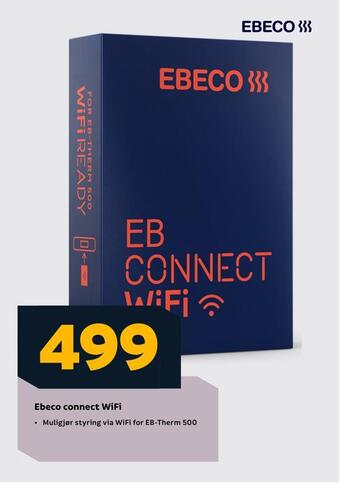 Megaflis Ebeco connect wifi tilbud