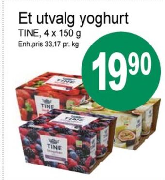 Joker Tine yoghurt tilbud