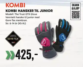 Sport Outlet Kombi hansker til junior tilbud