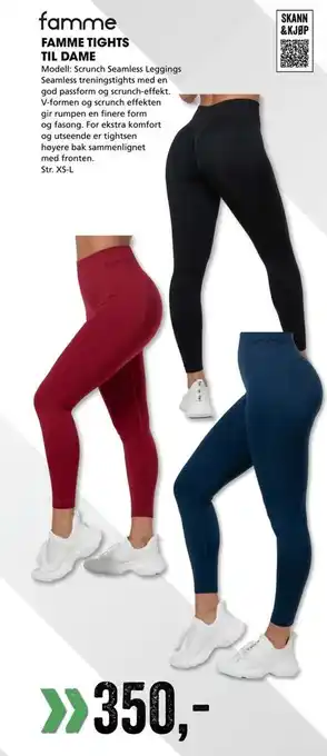 Sport Outlet Famme tights til dame tilbud