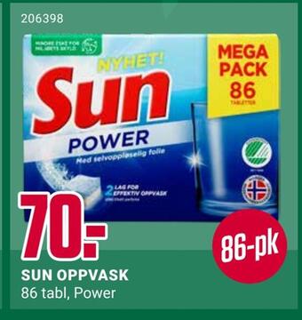 Europris Sun oppvask tilbud