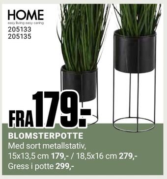 Europris Blomsterpotte tilbud
