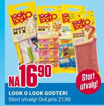 Europris Look o look godteri tilbud