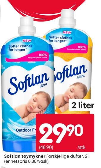 Rusta Softlan tøymykner tilbud