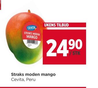 Meny Straks moden mango tilbud