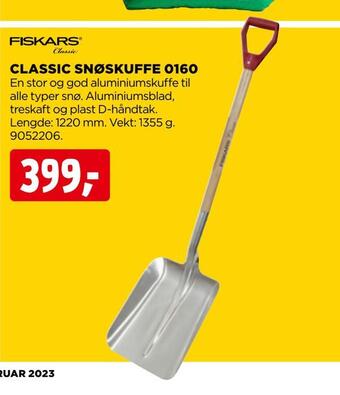 jem & fix Classic snøskuffe 0160 tilbud