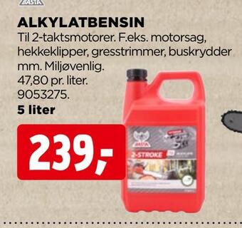 jem & fix Alkylatbensin tilbud