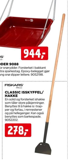jem & fix Classic isskyffel/ hakke tilbud