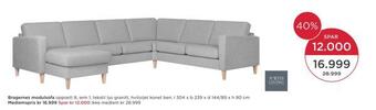 Møbelringen Bragernes modulsofa tilbud