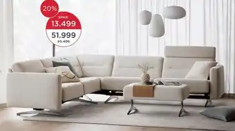 Møbelringen Stressless® stella medium pall tilbud
