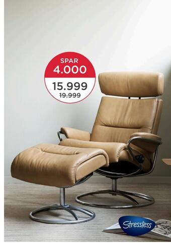 Møbelringen Stressless® tokyo original hvilestol tilbud