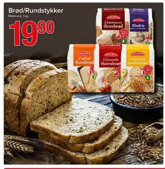 Spar Brød/rundstykker tilbud