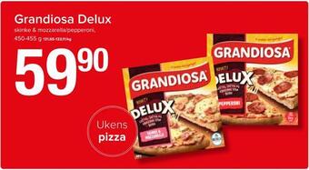 Spar Grandiosa delux tilbud