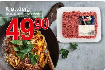 Spar Kjøttdeig tilbud