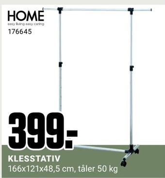 Europris Klesstativ tilbud