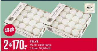 Europris Telys tilbud
