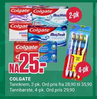 Europris Colgate tilbud