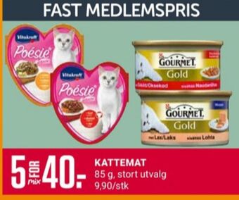 Europris Gourmet gold kattemat tilbud
