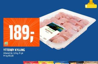 Coop Obs Ytterøy kylling tilbud