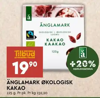 Coop Mega Änglamark økologisk kakao tilbud