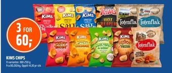 Coop Obs Kims chips tilbud