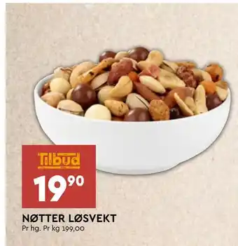 Coop Mega Nøtter løsvekt tilbud