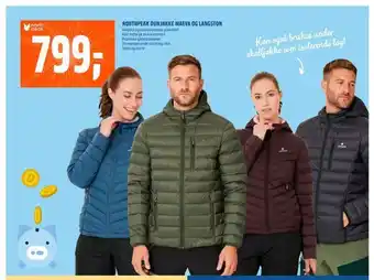 Coop Obs Northpeak dunjakke maeva og langston tilbud